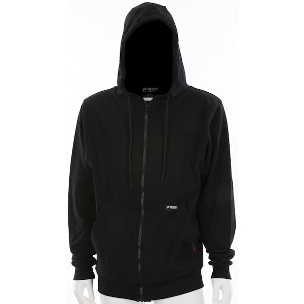 FR, FR Zip Hooded Sweatshirt Black L